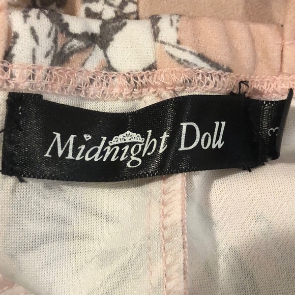 Midnight Doll Floral Fit & Flare Dress Size 3 NWOT - Picture 5 of 7
